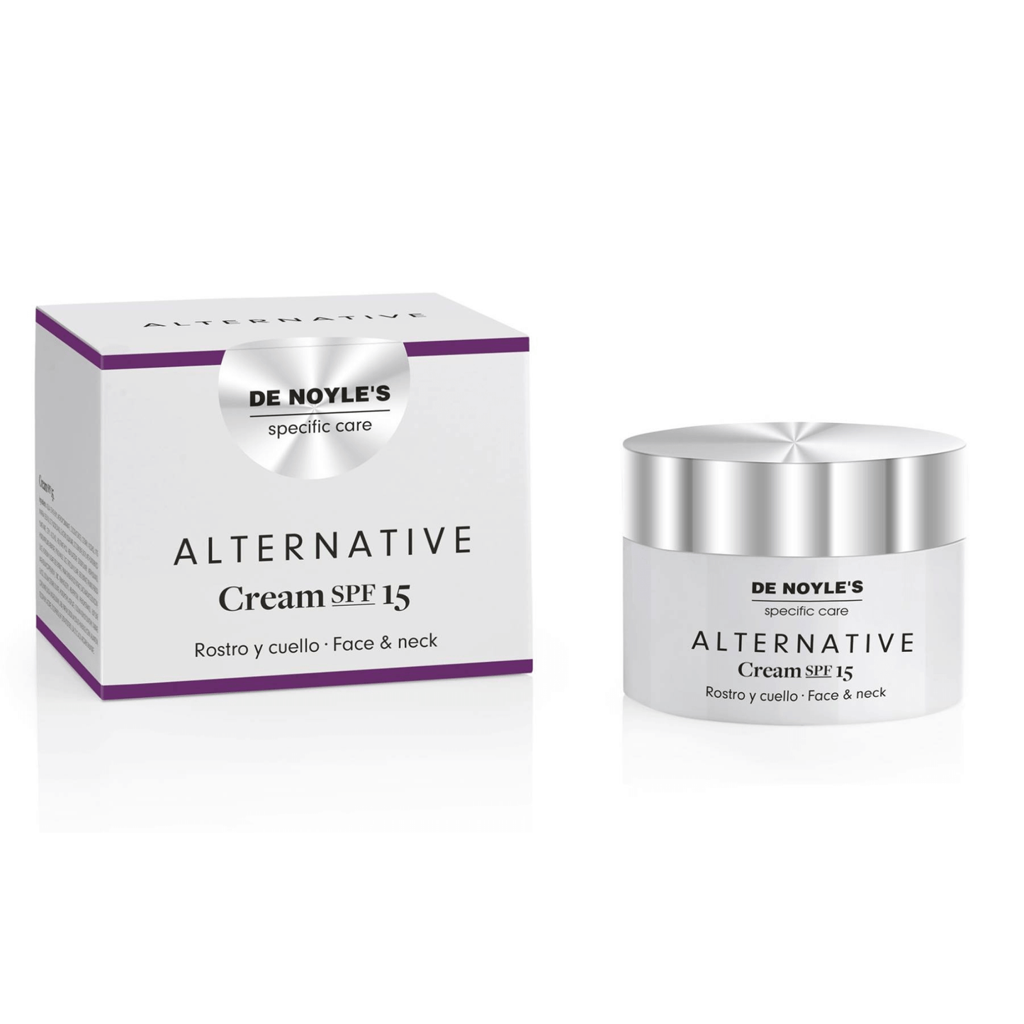 Alternative Cream SPF 15 · Crema Antiarrugas con Péptidos y Protección Solar