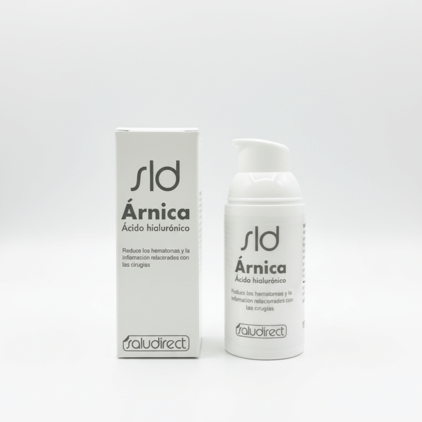 SLD Árnica con Ácido Hialurónico 30 ml - Gel antihematomas con árnica y ácido hialurónico, reduce la inflamación y los hematomas tras cirugías.