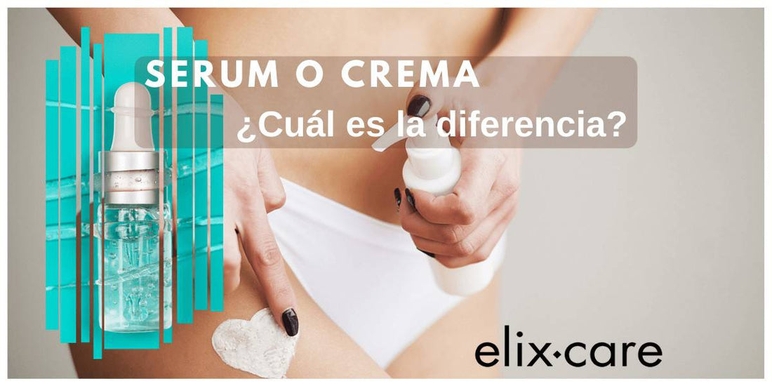 La diferencia entre serum y crema