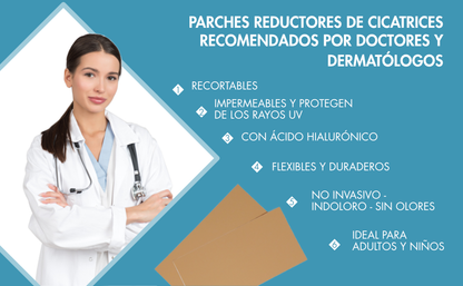 PACK AHORRO | Parches Reductores de Cicatrices con Ácido Hialurónico