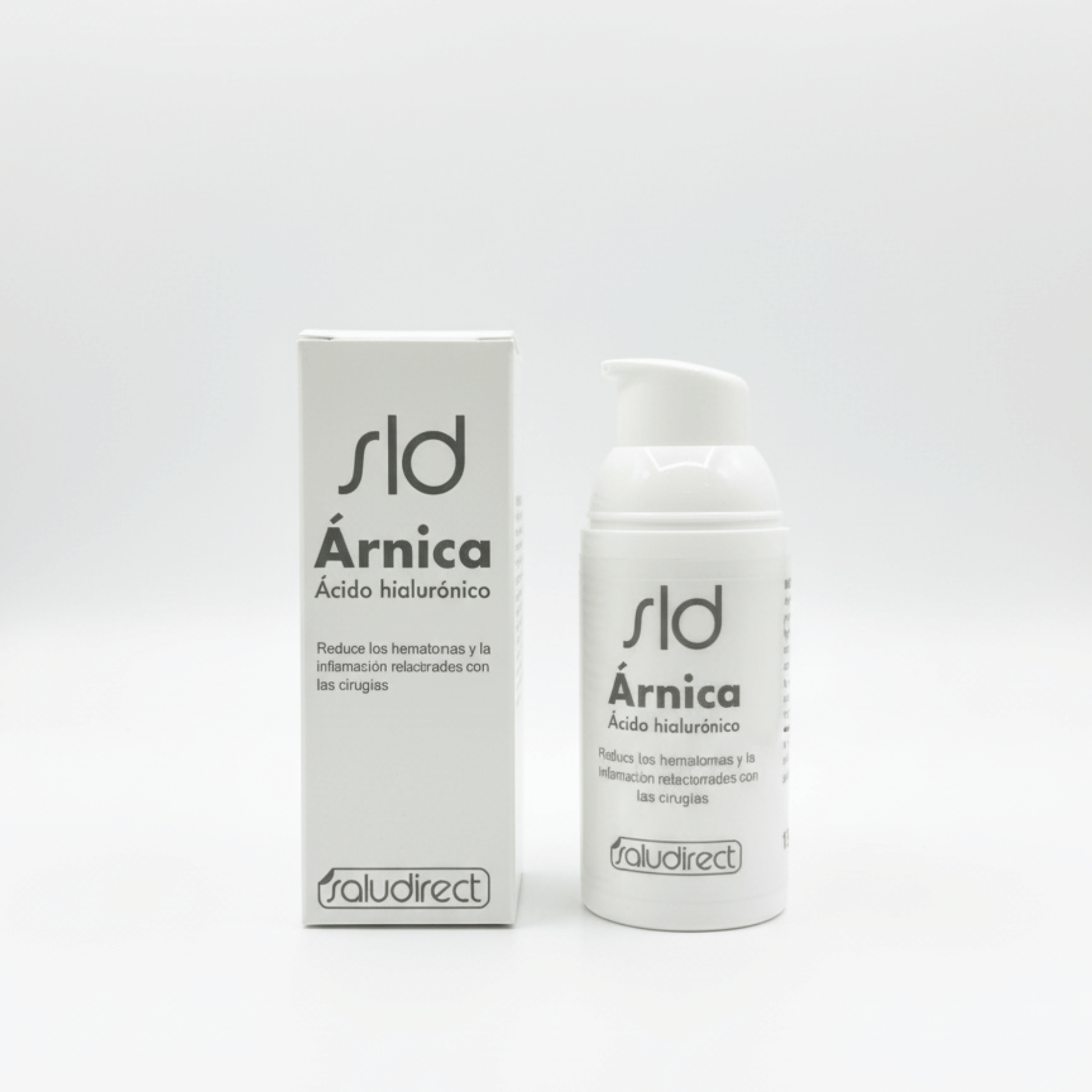 SLD Árnica con Ácido Hialurónico 30 ml - Gel antihematomas con árnica y ácido hialurónico, reduce la inflamación y los hematomas tras cirugías.