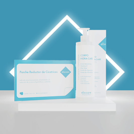 Pack Cicatrices y Crema Hidratante | PARCHE REDUCTOR + CORPO HIDRA·CARE