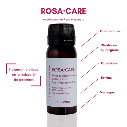 ROSA·CARE - aceite de rosa mosqueta 100% natural