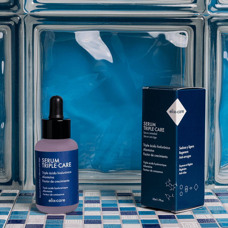 Serum anti-arrugas con triple ácido hialurónico de elix·care